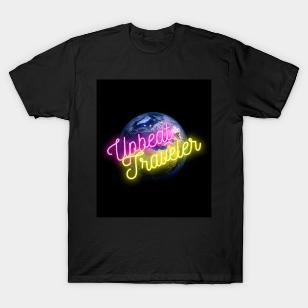 Upbeat Traveler Logo T-Shirt by Upbeat Traveler